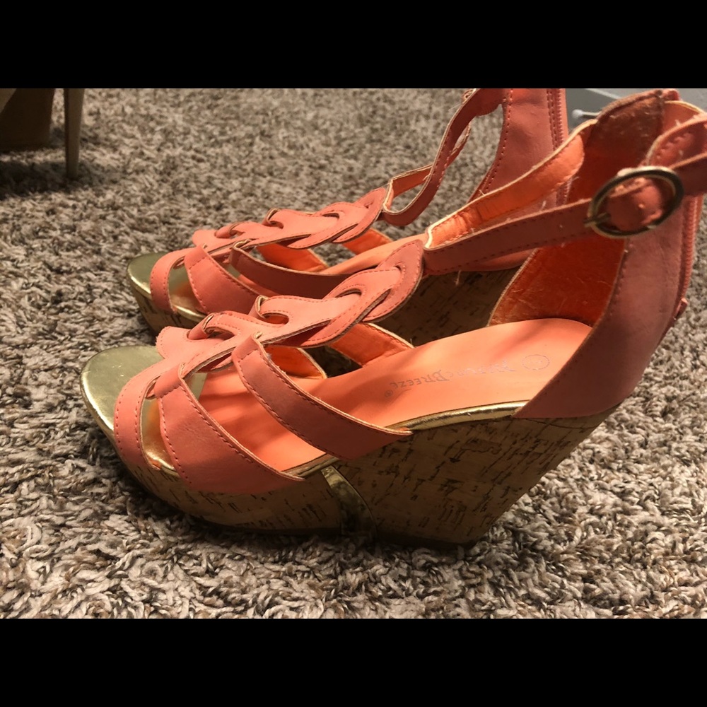 Woman’s wedge heel